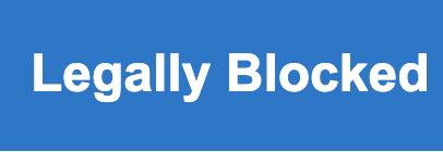 Légalement bloqué