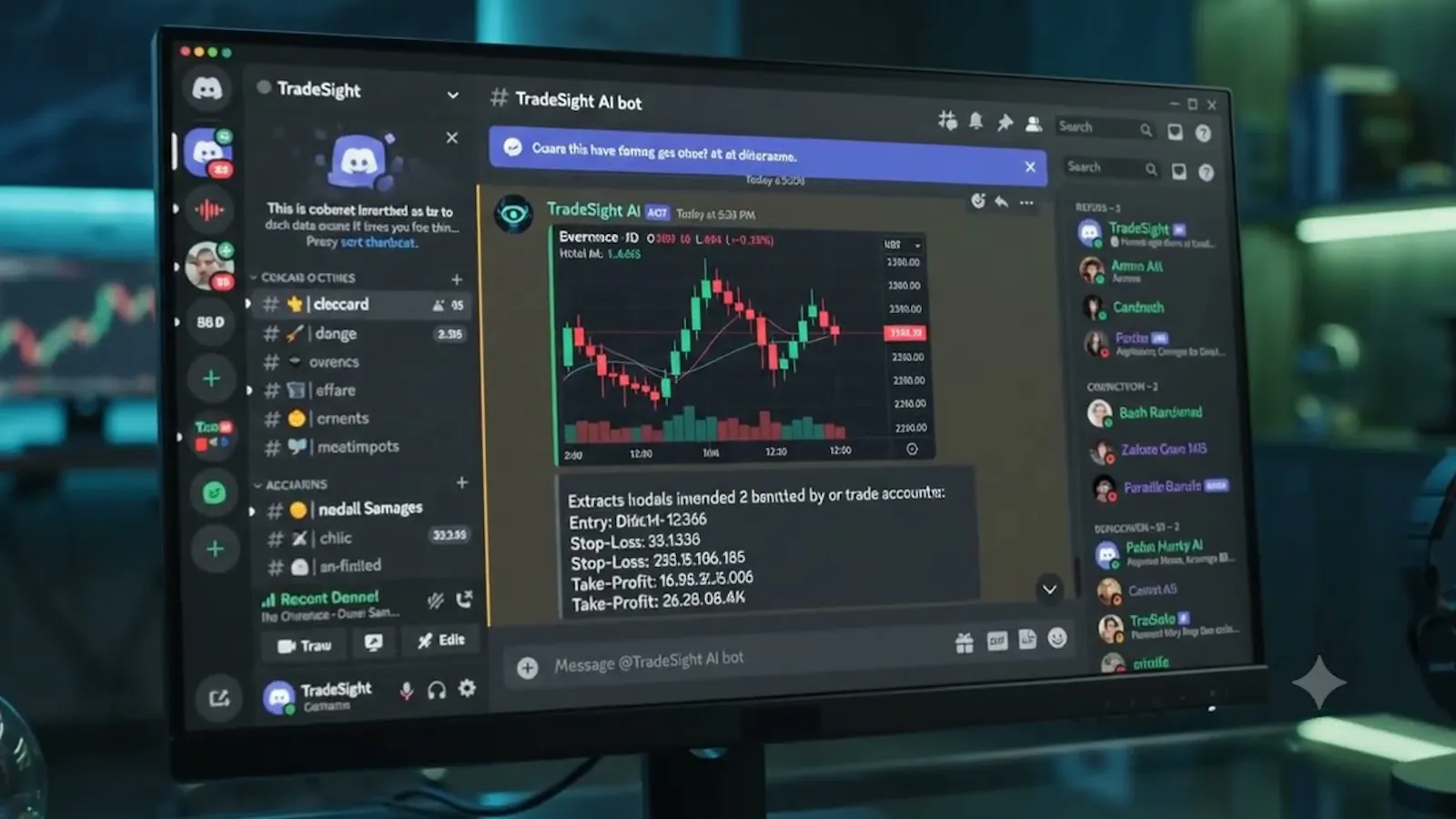 TradeSight AI screenshot 1 (video preview)