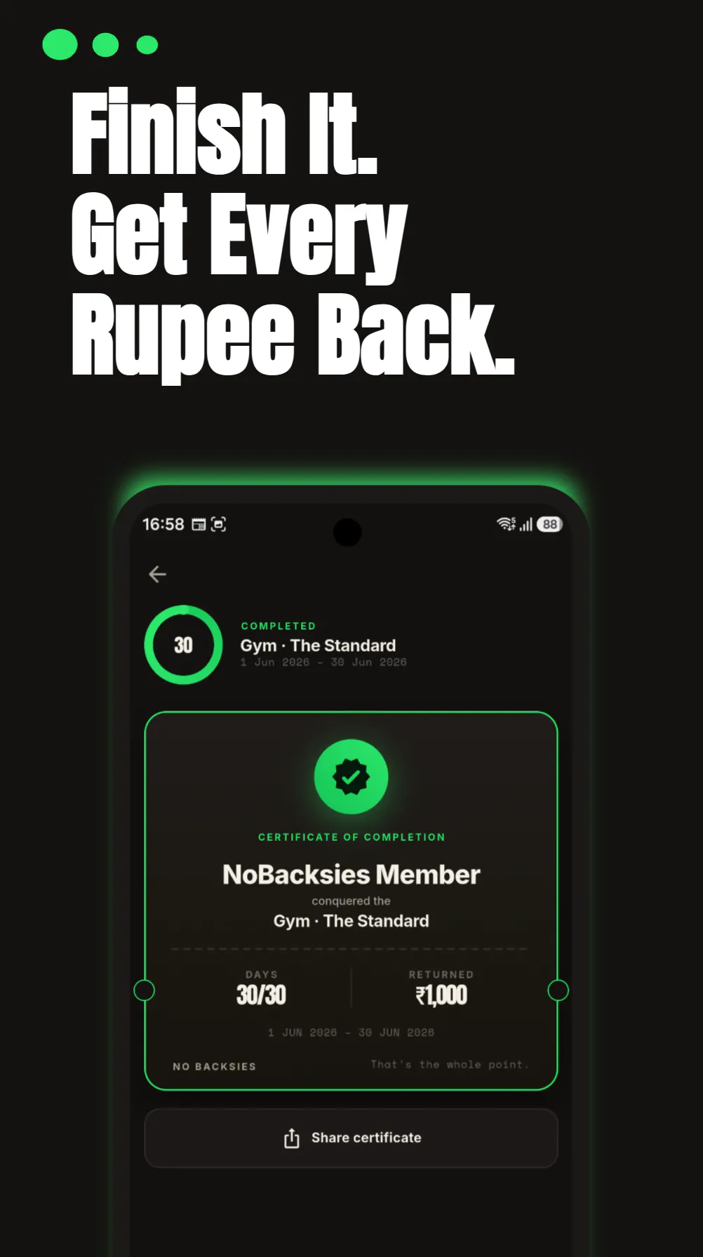 NoBacksies gallery image