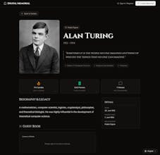 Digital Memorial gallery image