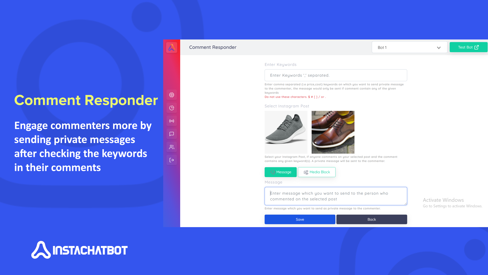 InstaChatbot gallery image