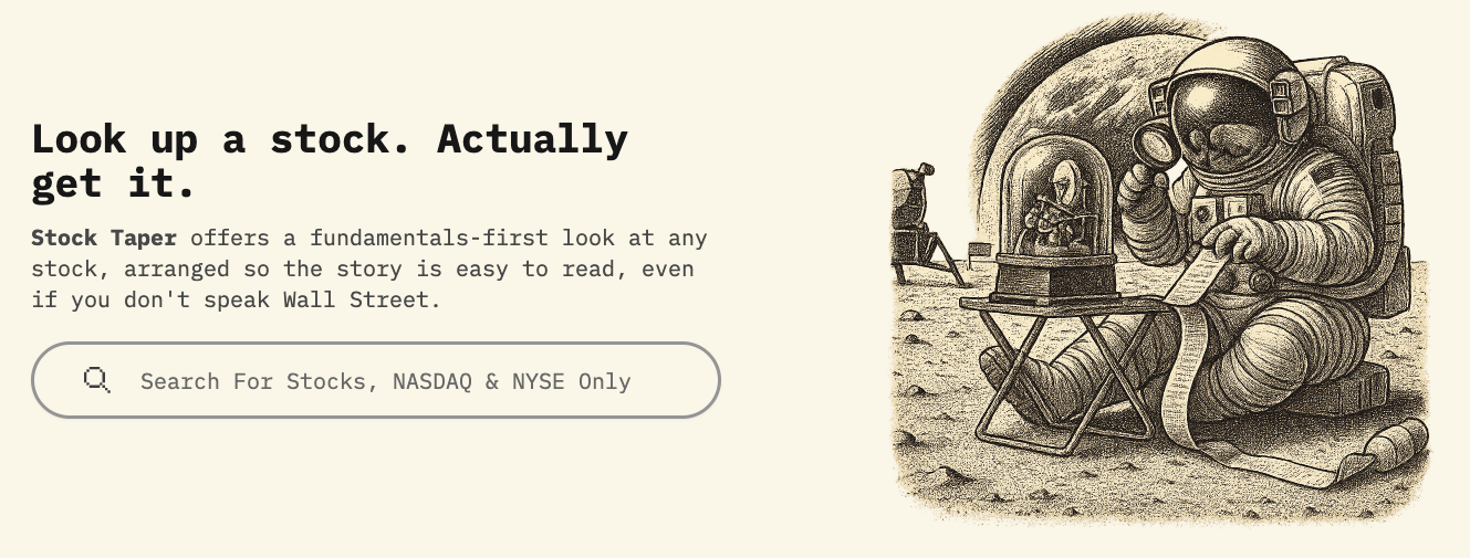 Stock Taper gallery image