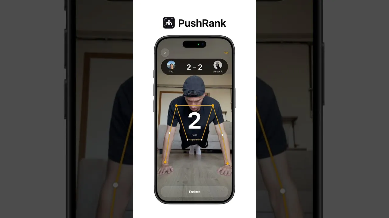 PushRank: Push Up Counter Game gallery image