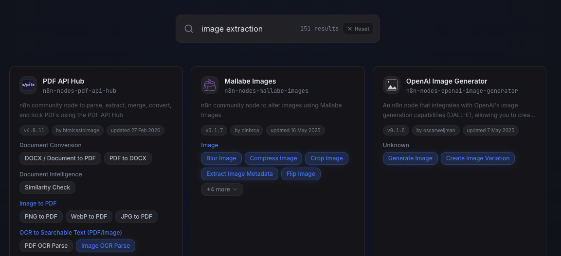 n8n Node Explorer gallery image