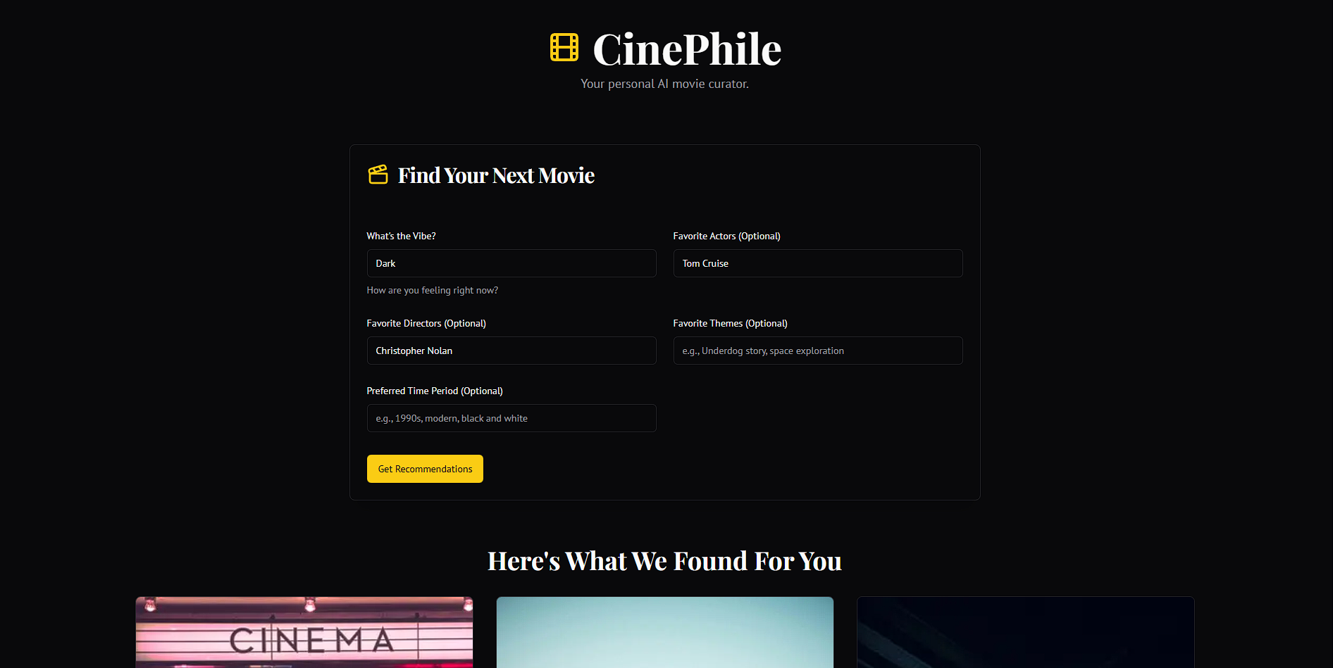 CinePhile gallery image