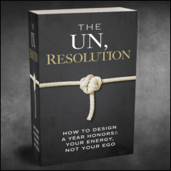 Un-Resolution: The Congruence System - Product Hunt launch logo and brand identity