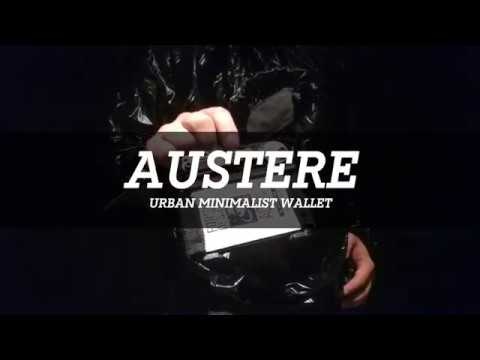 Austere - Urban Minimalist Wallet