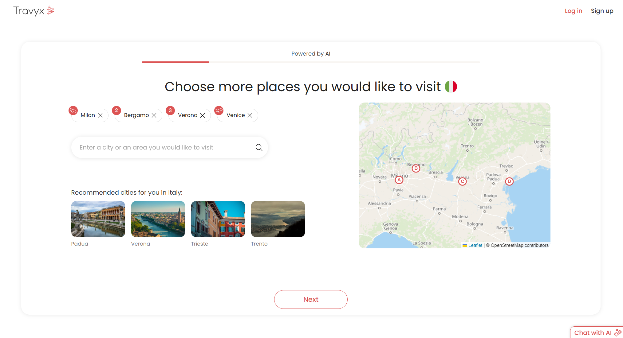 Travix - Pianifica di meno, viaggia di più: il tuo pianificatore di viaggio alimentato dall'intelligenza artificiale media 10