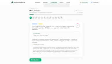 ATSResumeMatcher gallery image