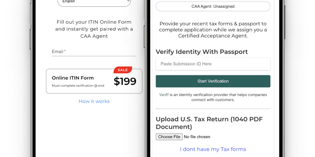 Itin support Online ITIN Application W7 Form Product Hunt Itin support online itin application w7 form product hunt