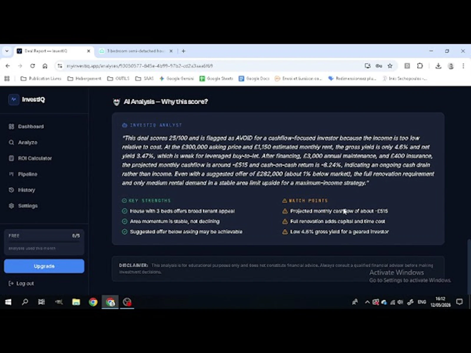 InvestIQ screenshot 1 (video preview)