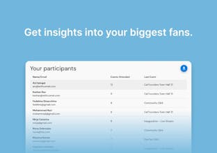 Comet Events for Clubhouse gallery image