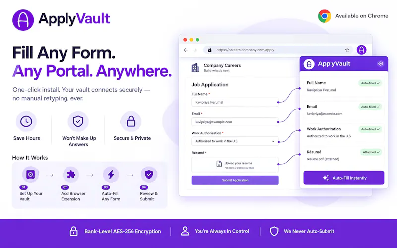 ApplyVault screenshot 2