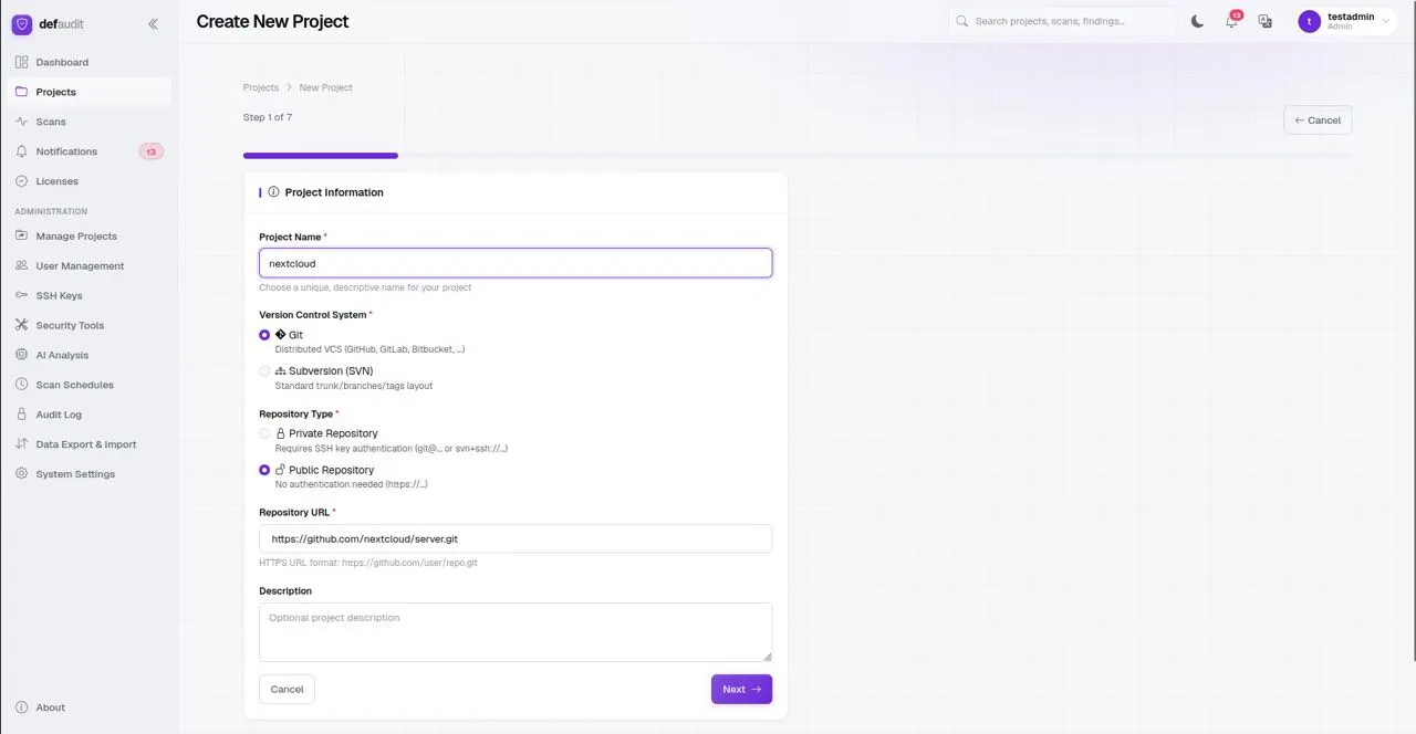 DefAudit gallery image