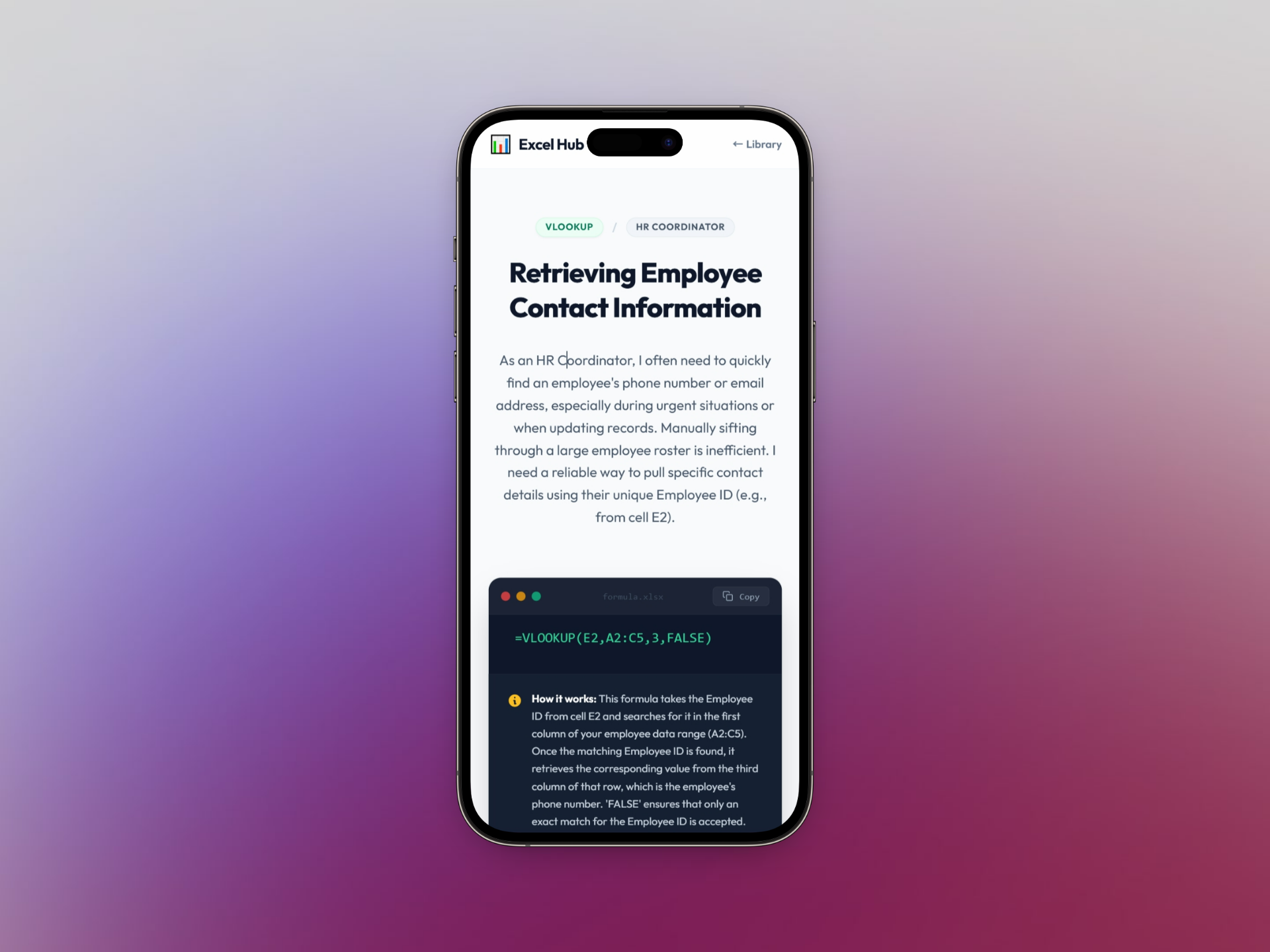Excel Formula Hub - Screenshot 3 showing product features and functionality