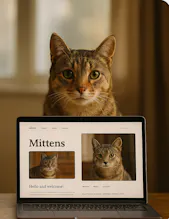 Pet Website Builder gallery image