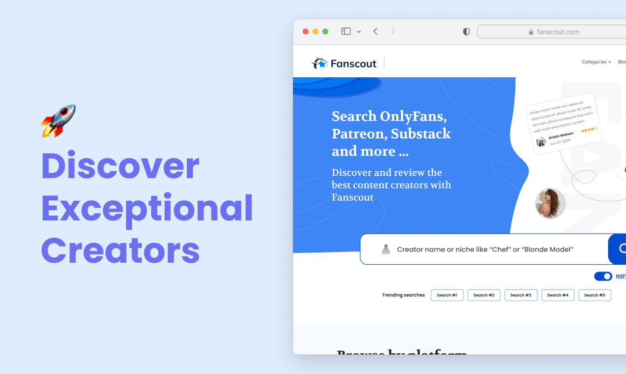 startuptile Fanscout-Discover & review creators on OnlyFans Patreon and more