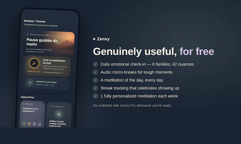 Zenvy - Meditation & Sleep screenshot 2