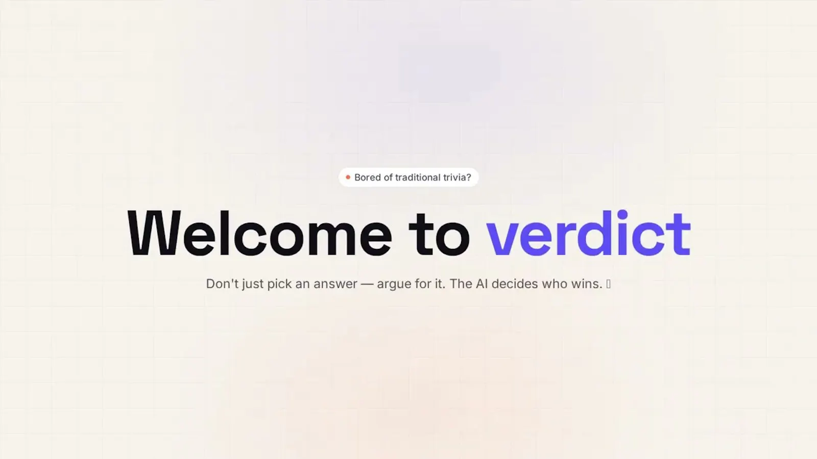 Verdict screenshot 1 (video preview)