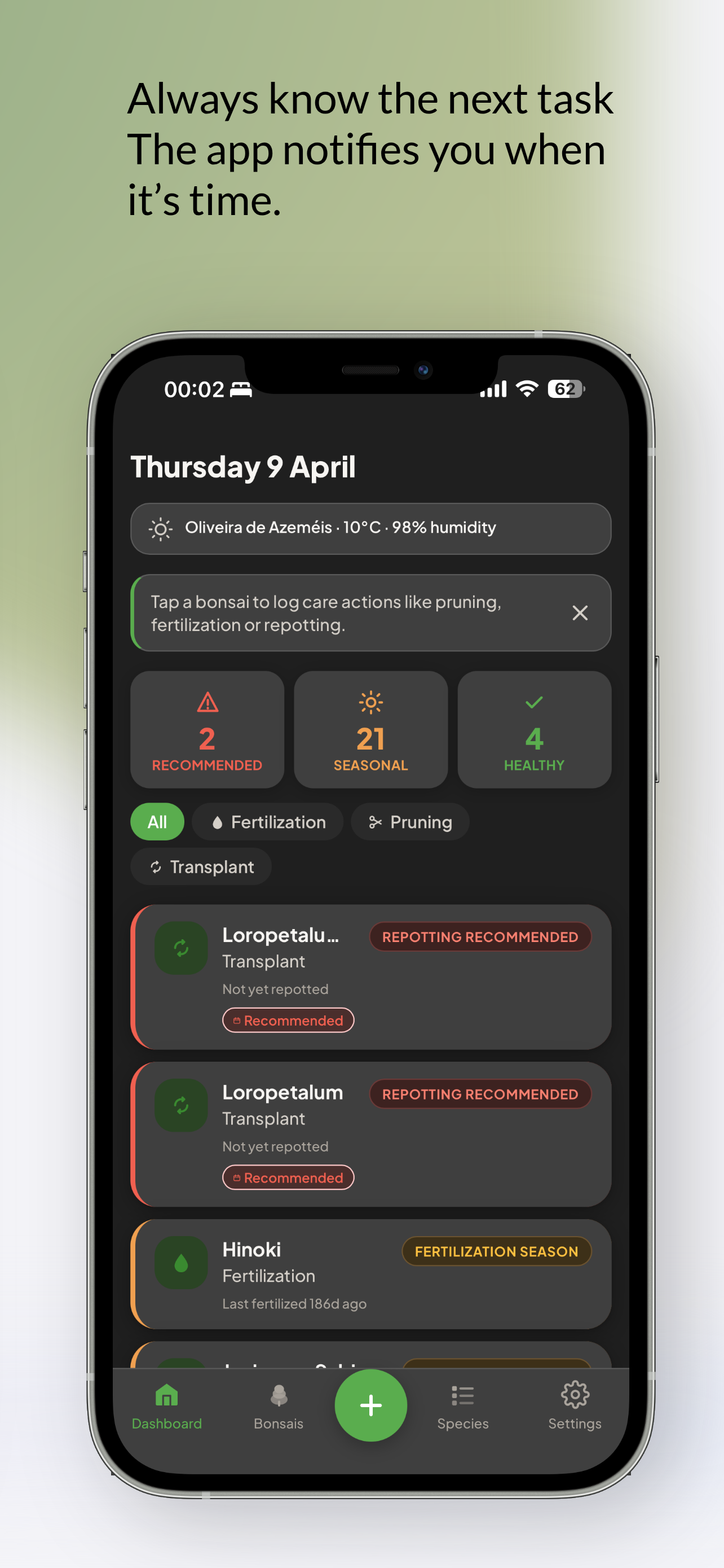 Bonsai Pilot — Bonsai Care Tracker gallery image