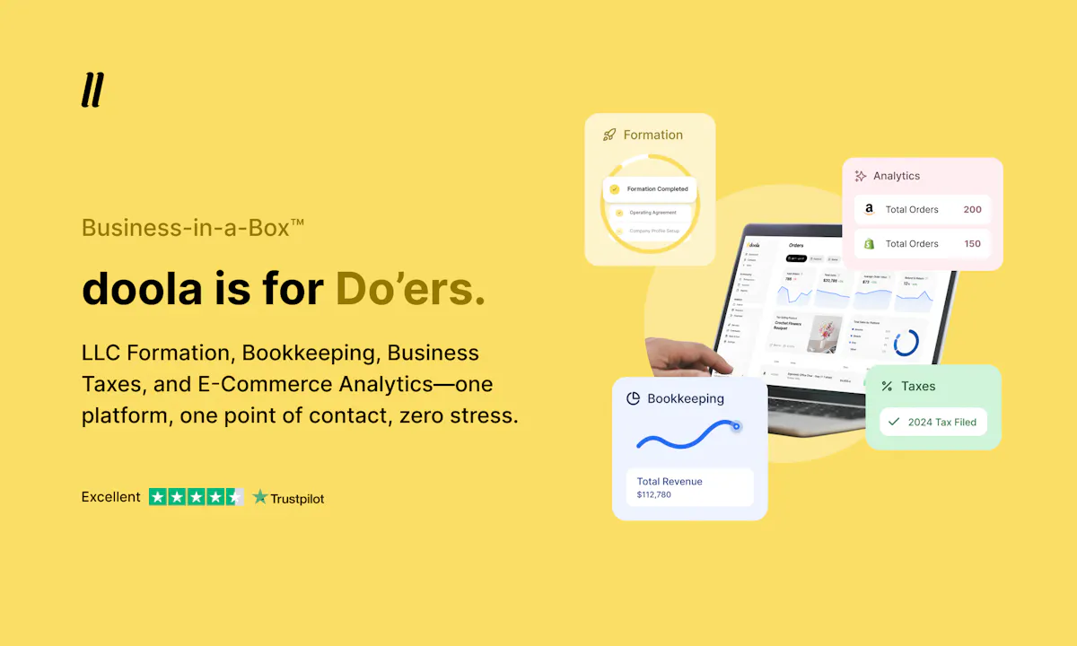 doola Business-in-a-Box™ for E-Commerce