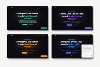 Imprint — A living resume with AI gallery image