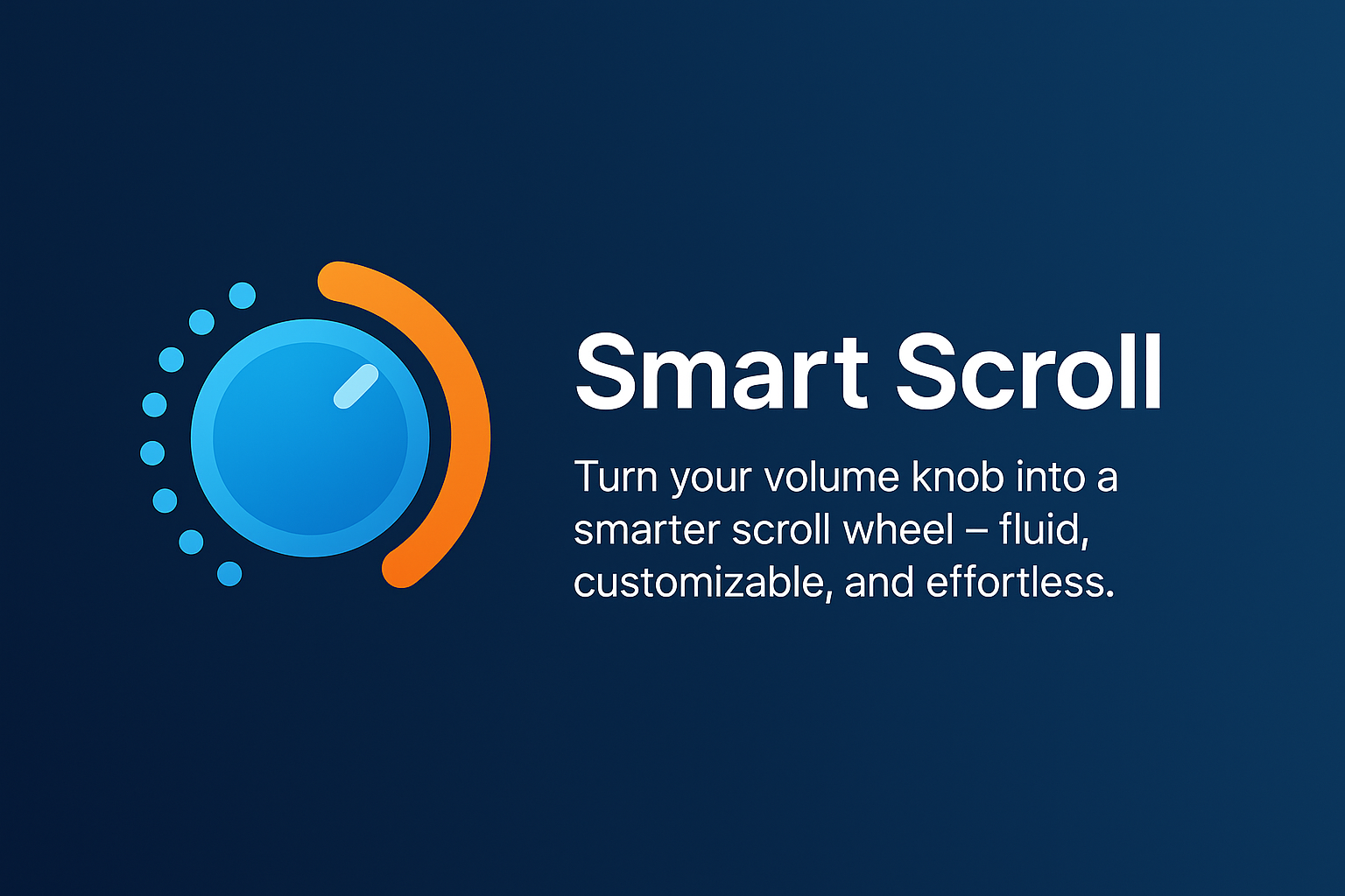 Smart Scroll - Transformeer uw volumeknop in een scrollwiel media 2