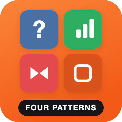 Four Patterns, One Page logo