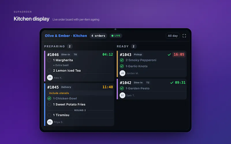 Supaorder screenshot 4