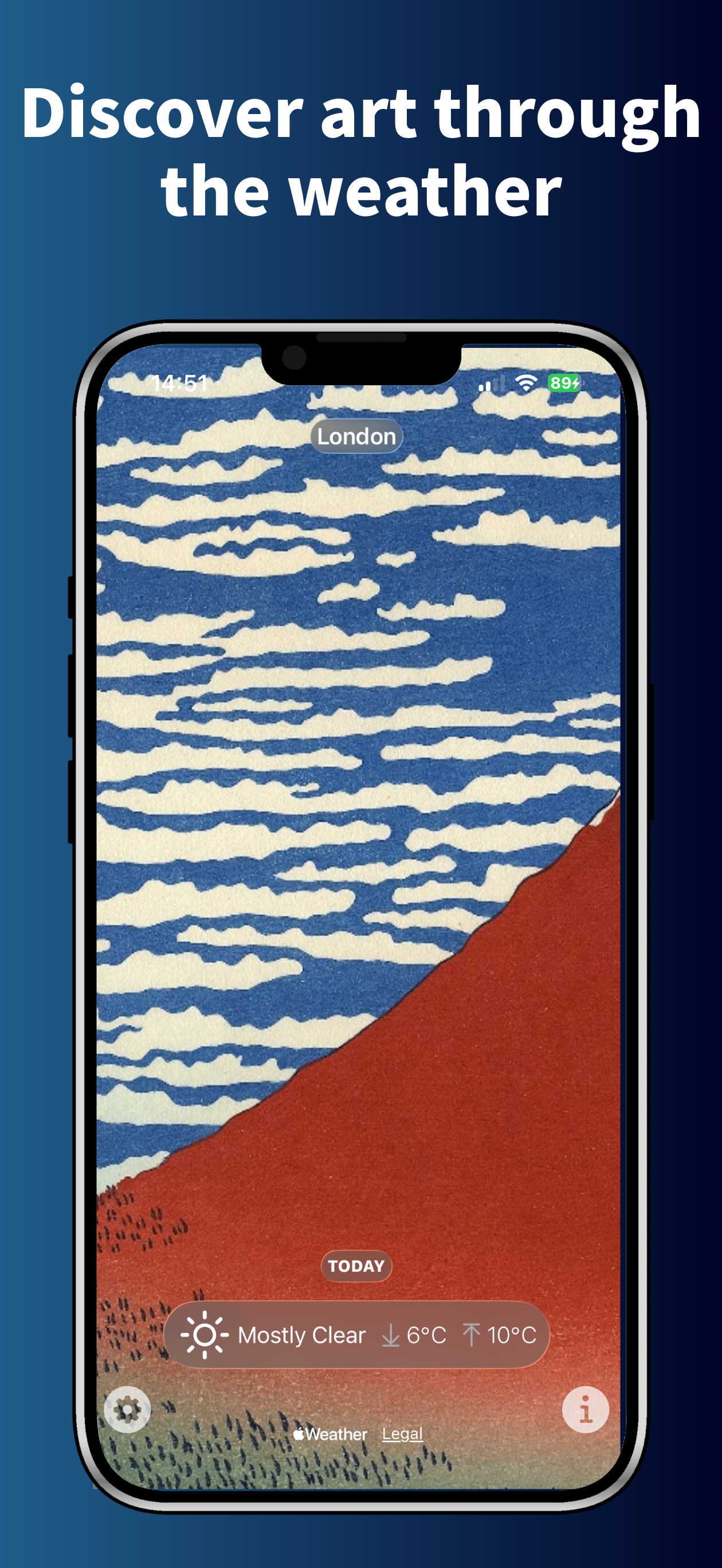 Art of Weather - Main product screenshot demonstrating key features and user interface