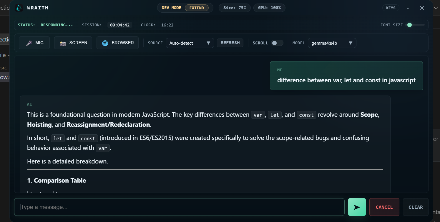 Wraith gallery image
