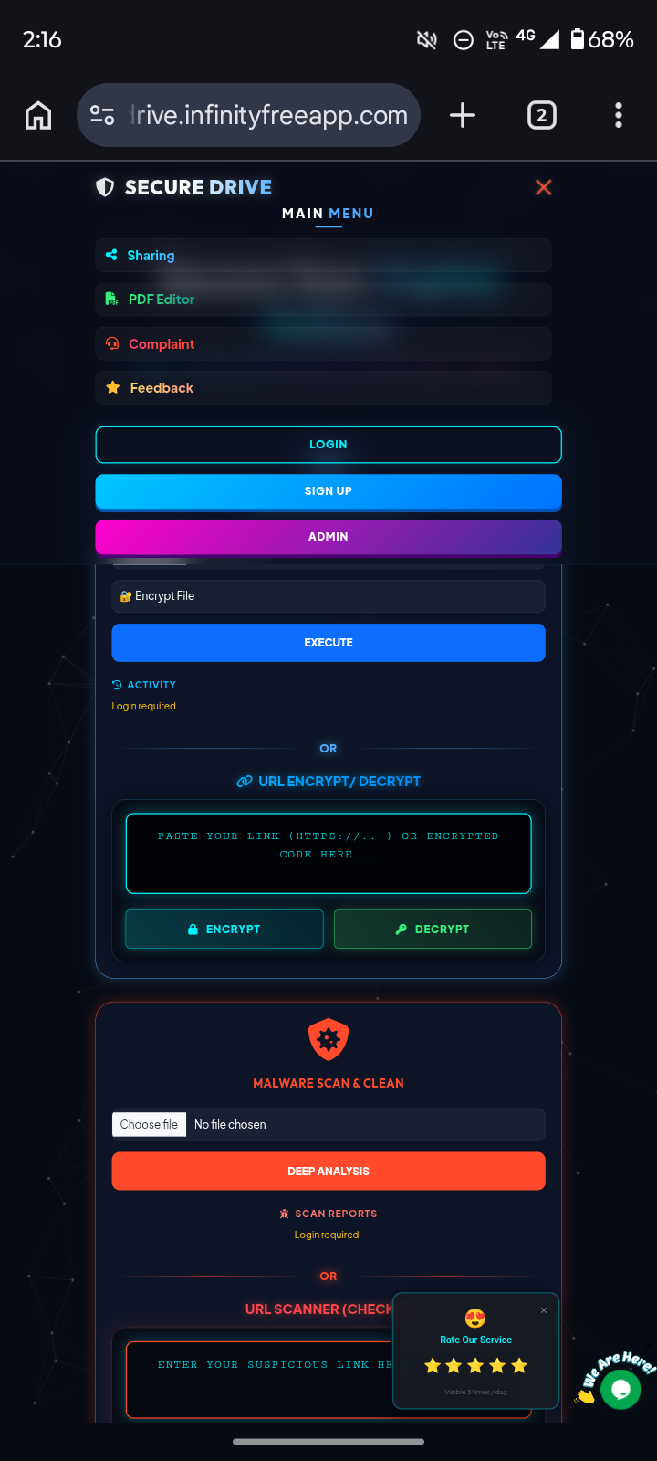 SecureDrive 2026 - Screenshot 2 showing product features and functionality