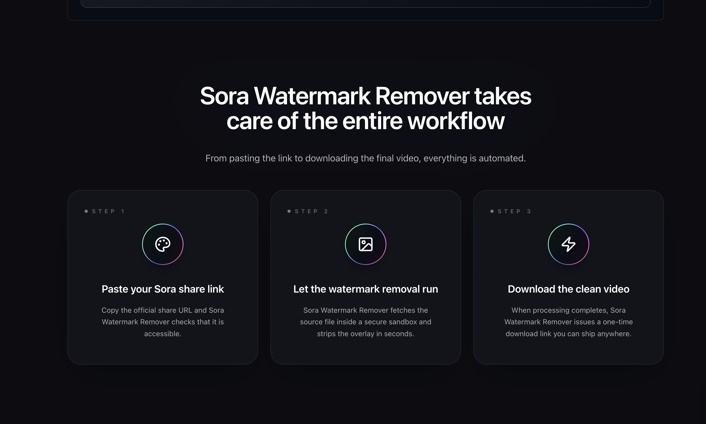 Sora Watermark Remover gallery image