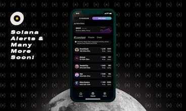 Objective Moon NFT Tracker gallery image