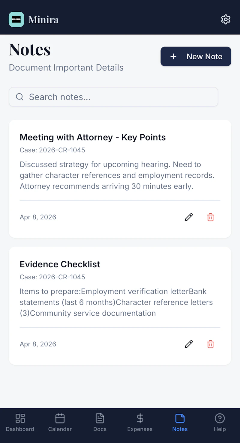 Minira App screenshot 4