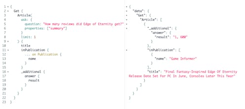 Weaviate gallery image