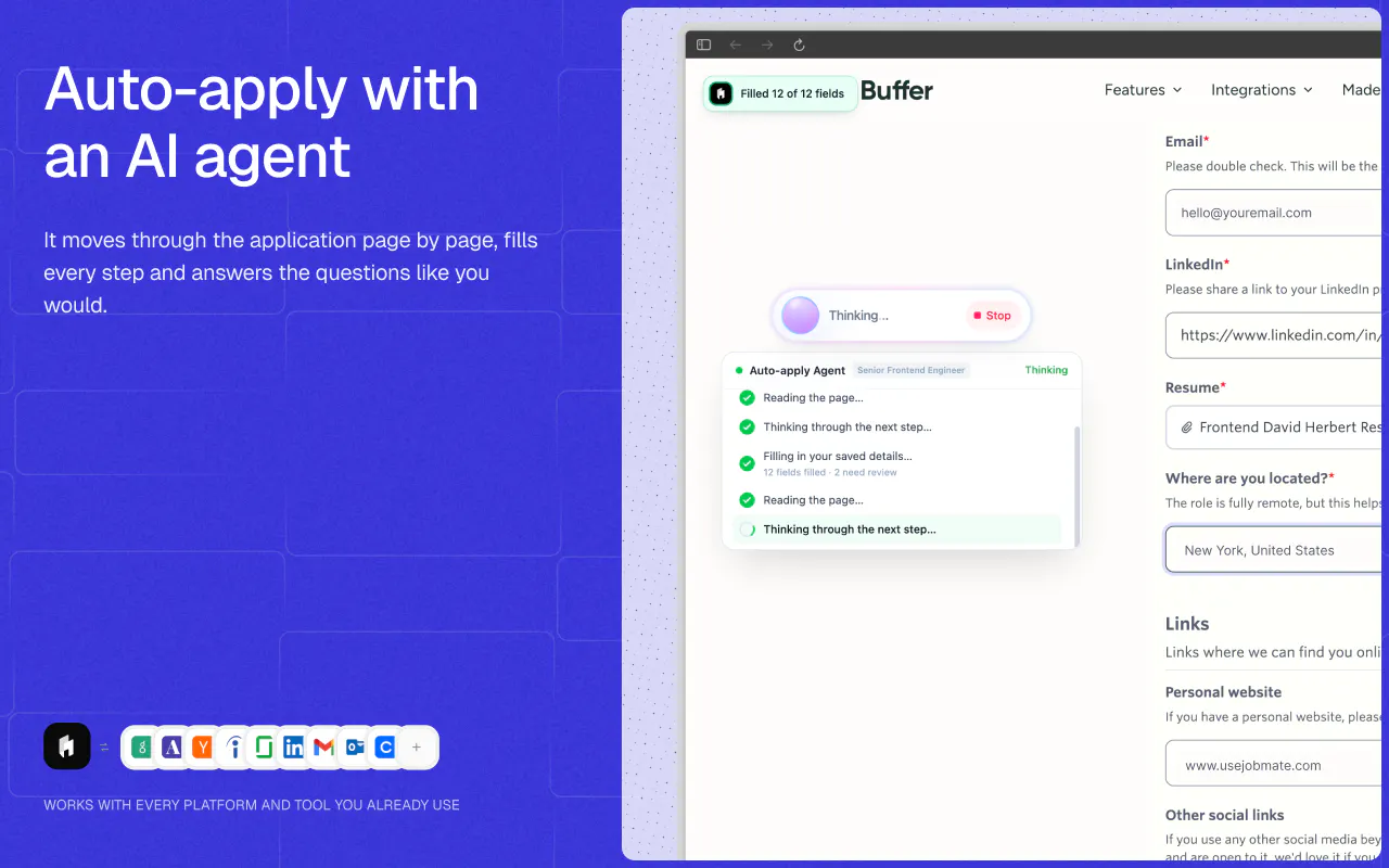 Jobmate AI screenshot 2