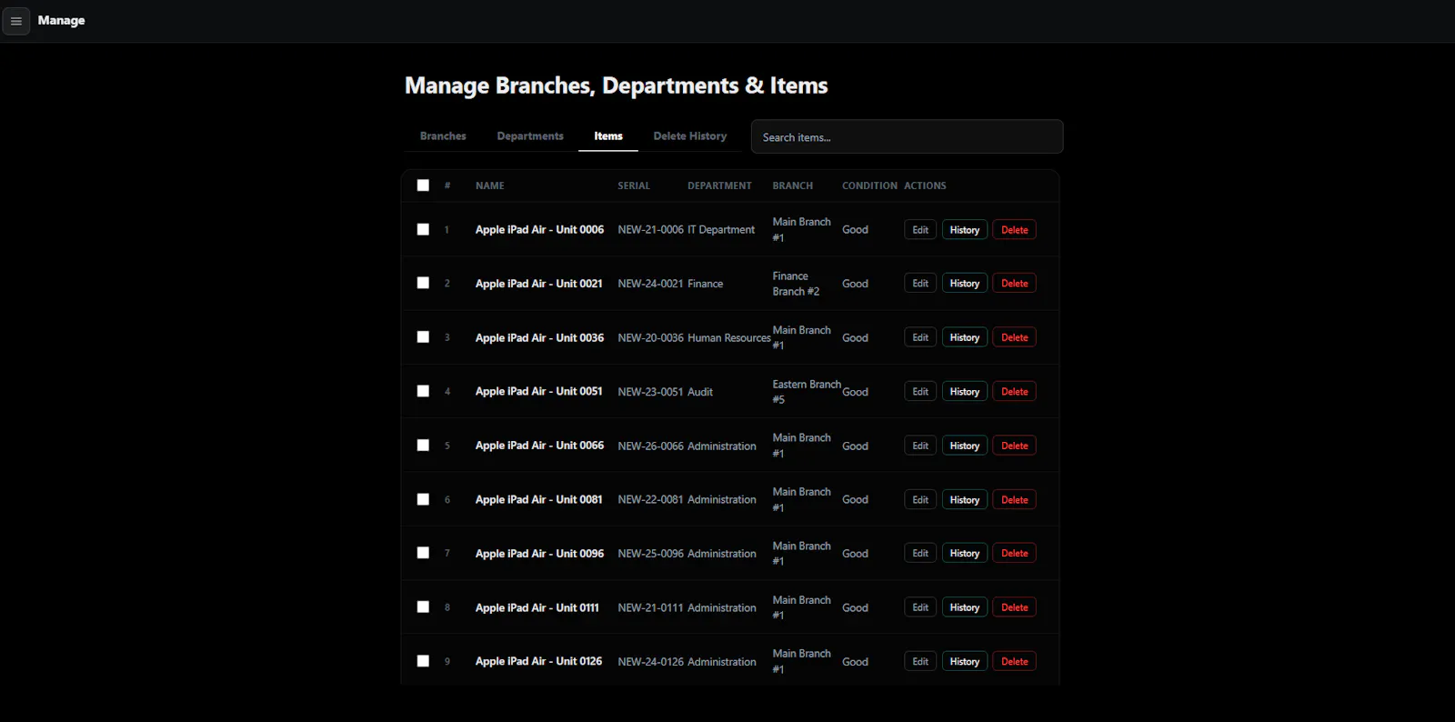 Asset Verifier screenshot 2