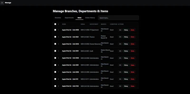 Asset Verifier screenshot 2