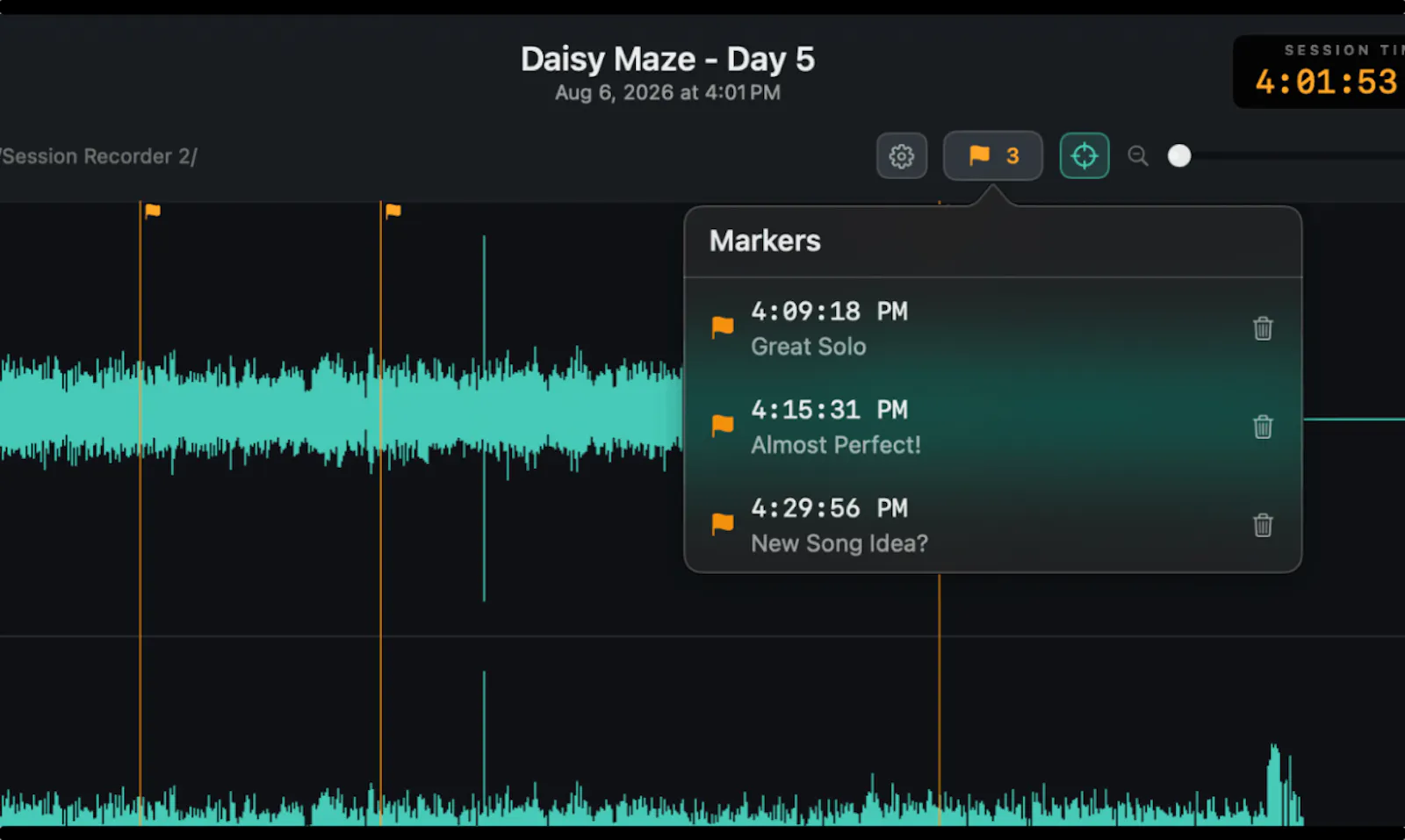 Session Recorder screenshot 4