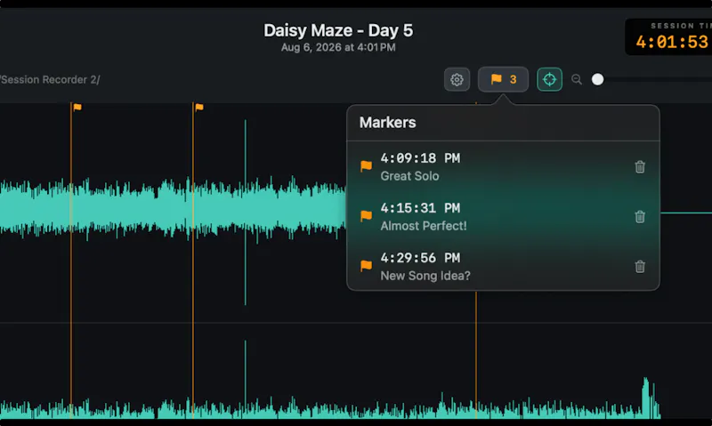 Session Recorder screenshot 4
