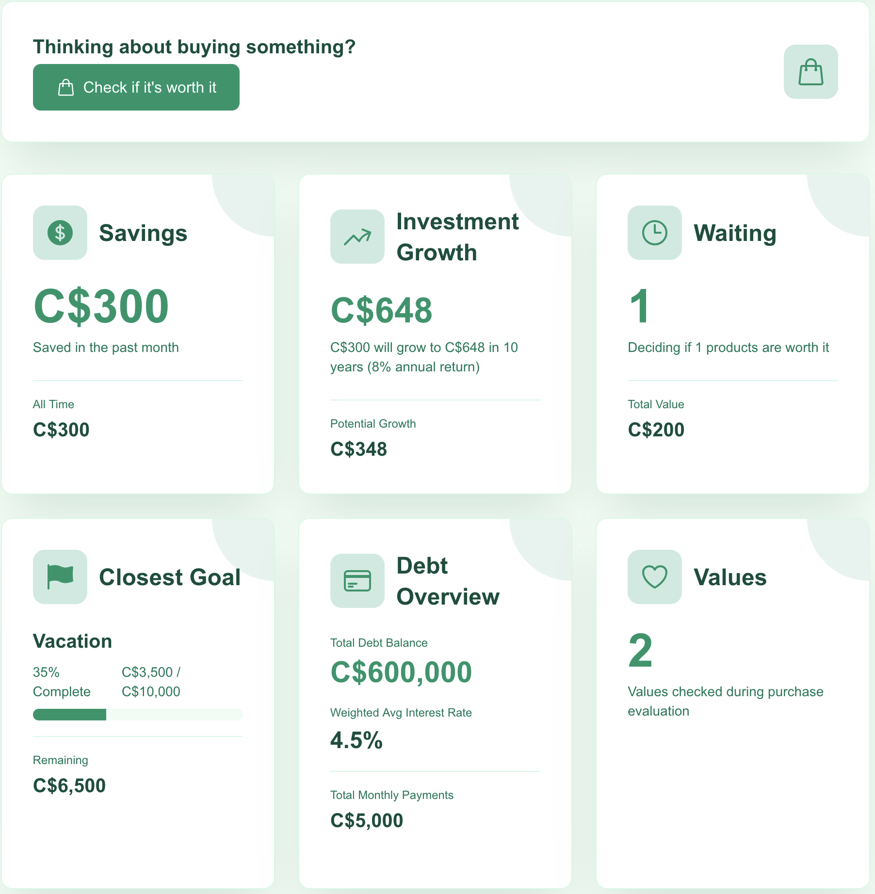 SpendSlow gallery image