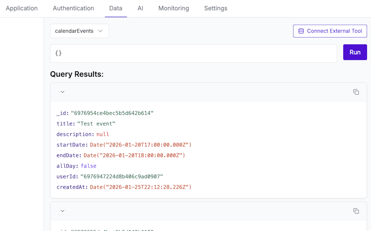 Modelence App Builder