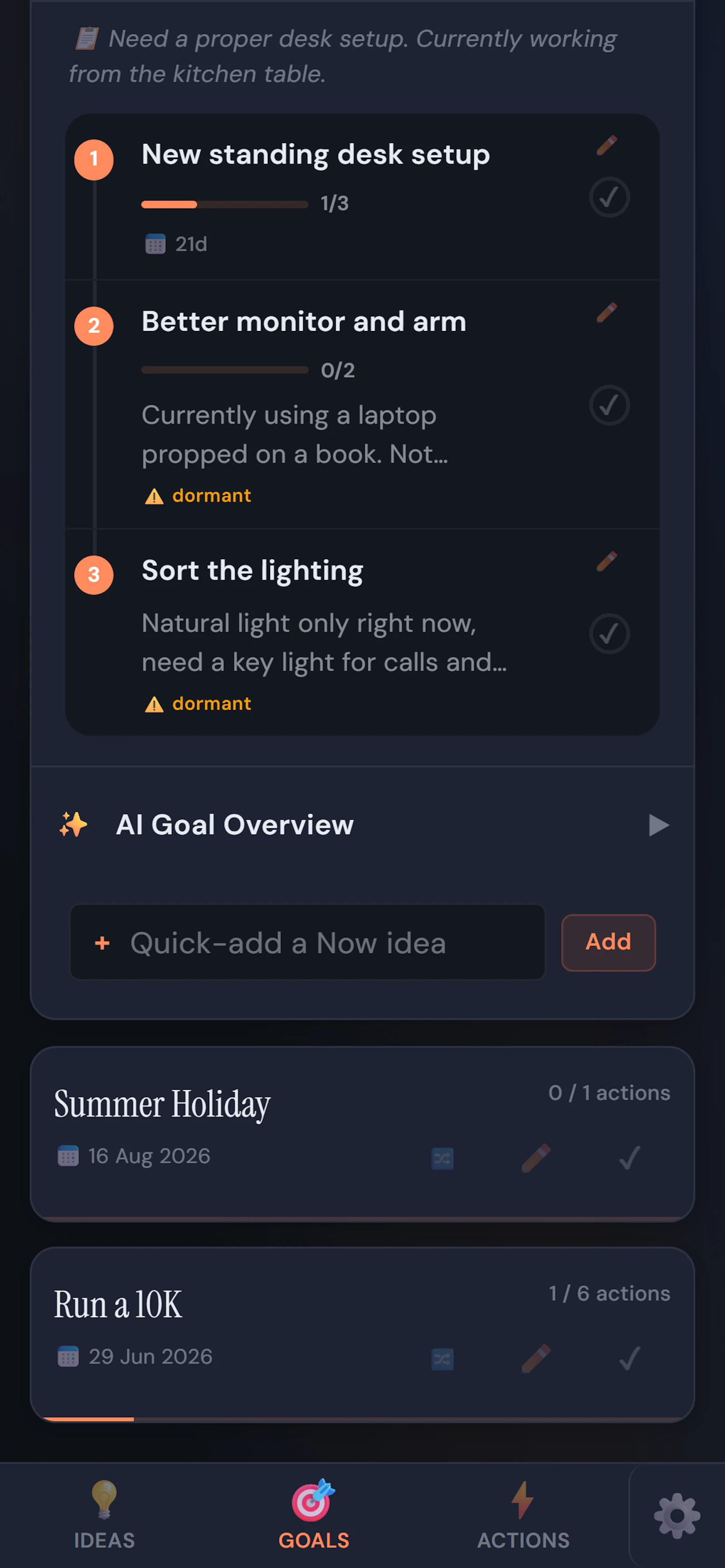 Spark! A todo list that writes itself screenshot 6