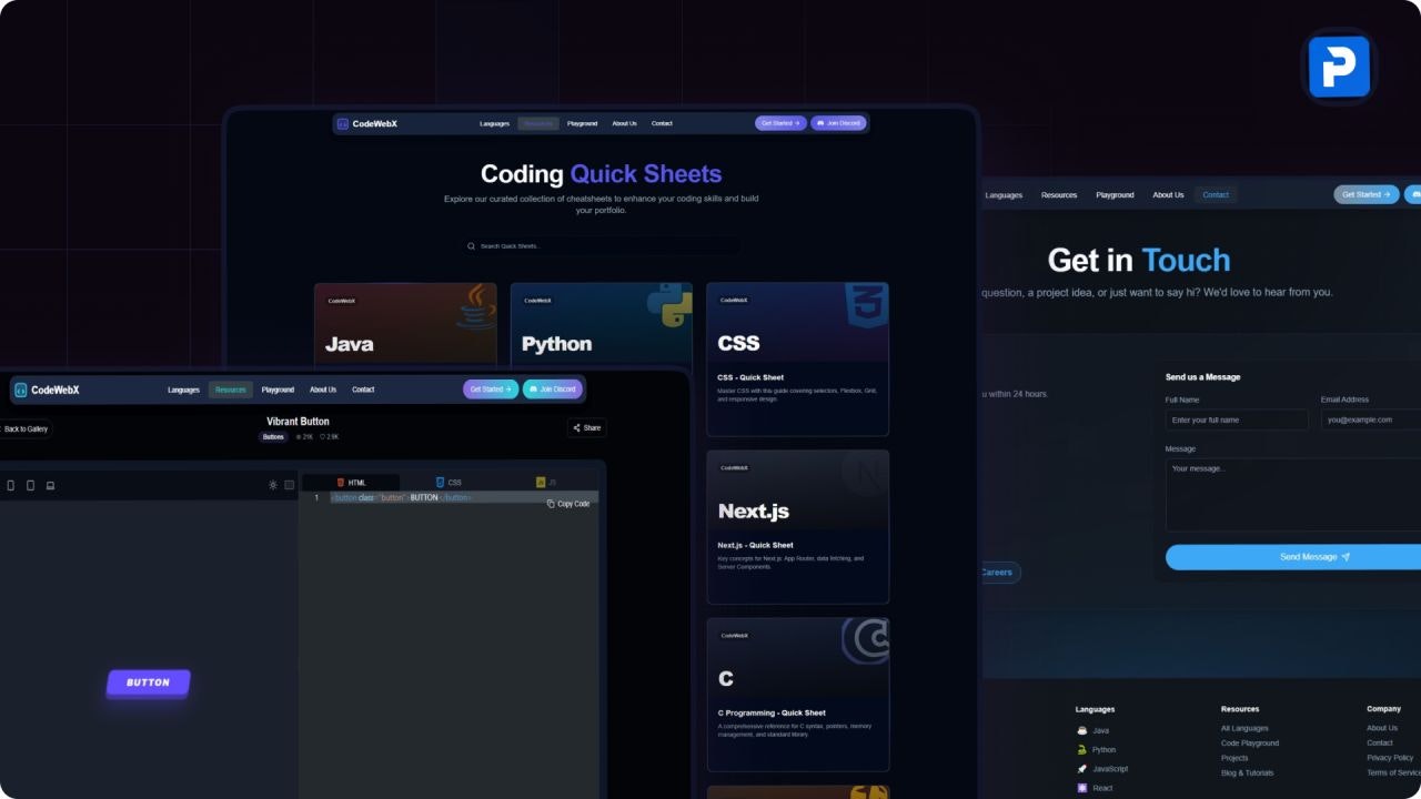 CodeWebX – Learn Coding In Smarter Way gallery image