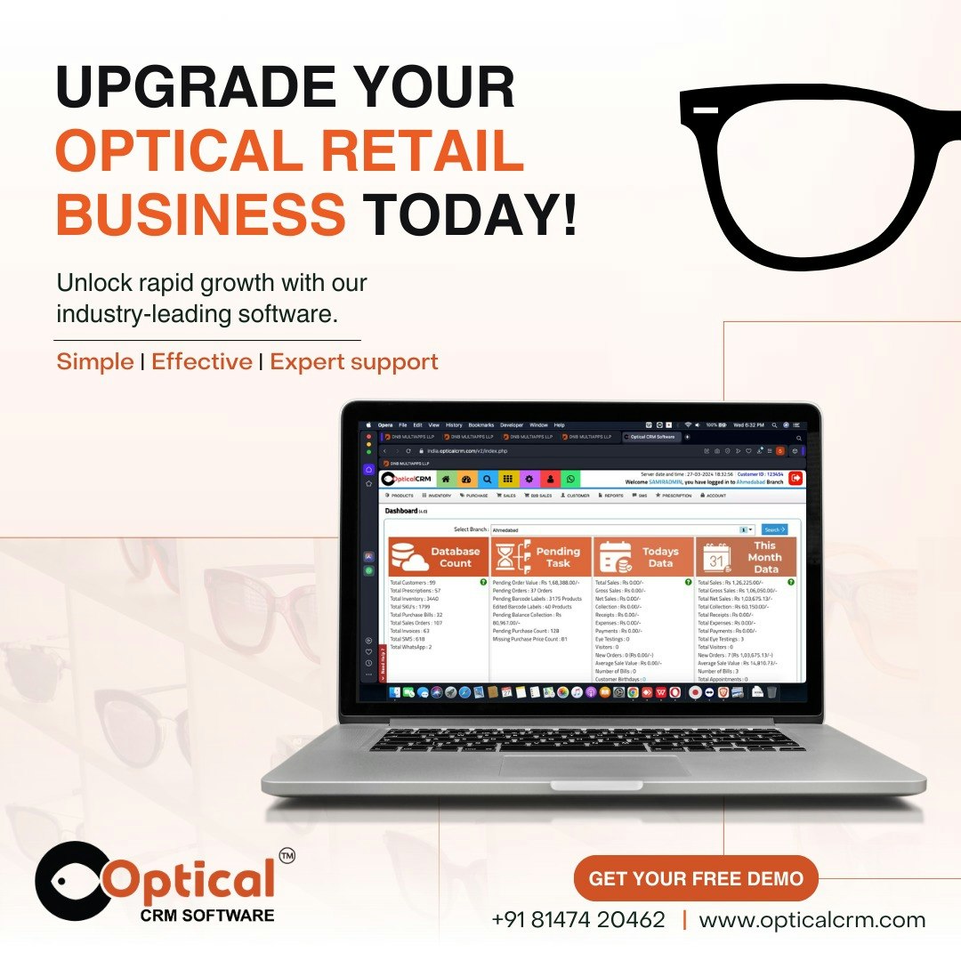 Software óptico CRM media 2