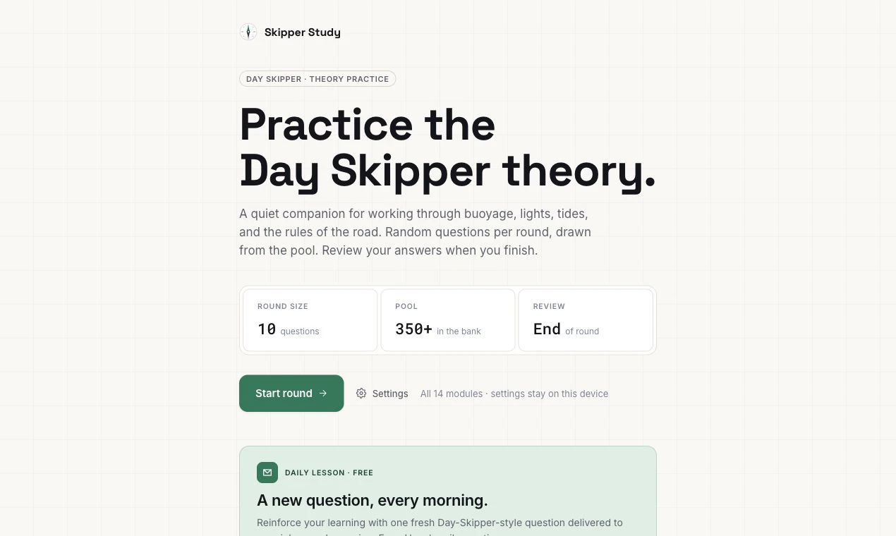 Skipper Study screenshot 2