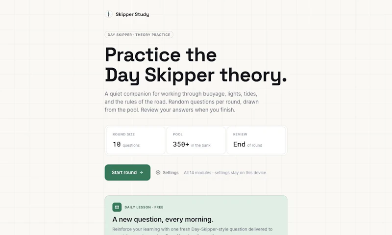 Skipper Study screenshot 3