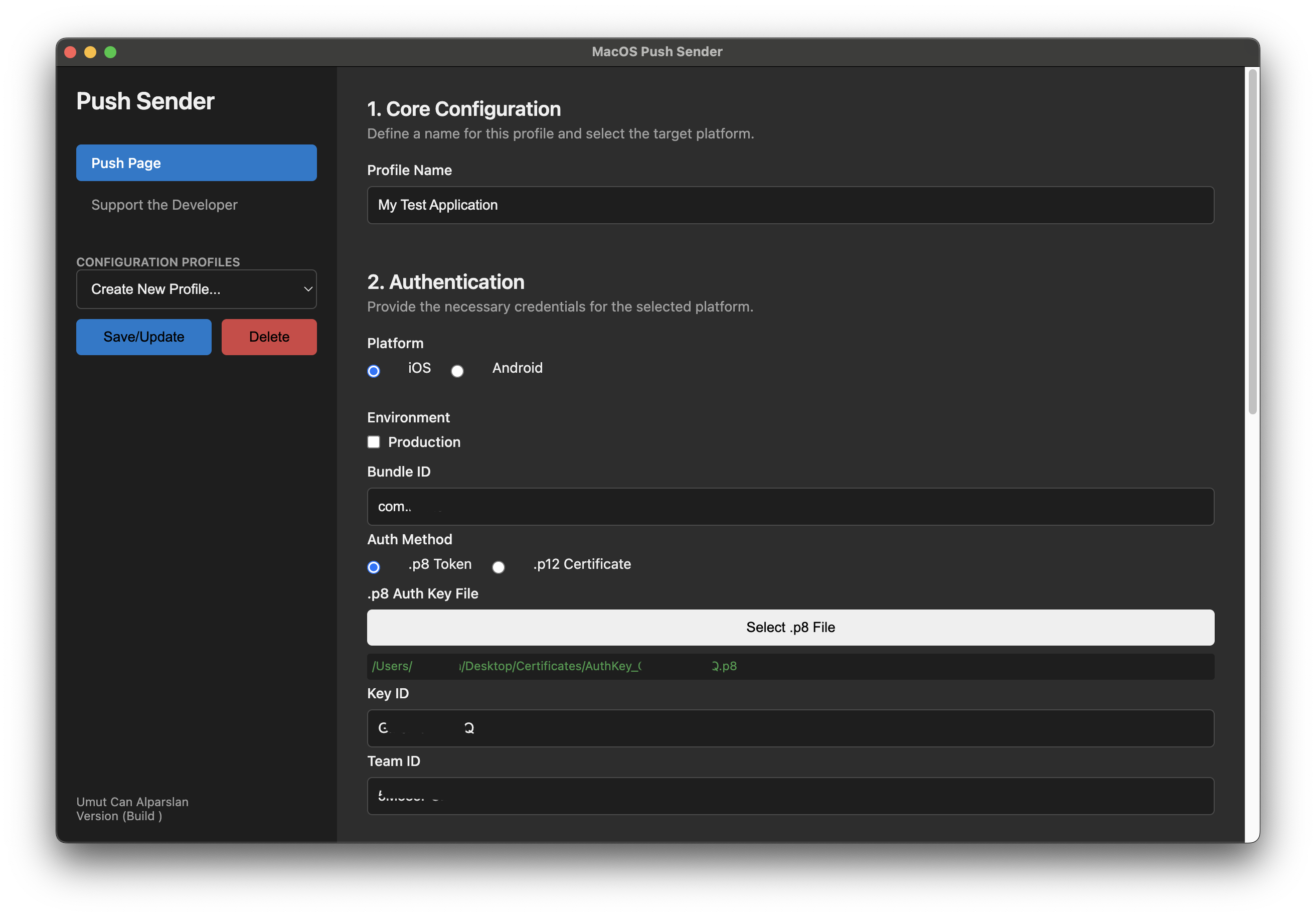 MacOS Push Sender media 1