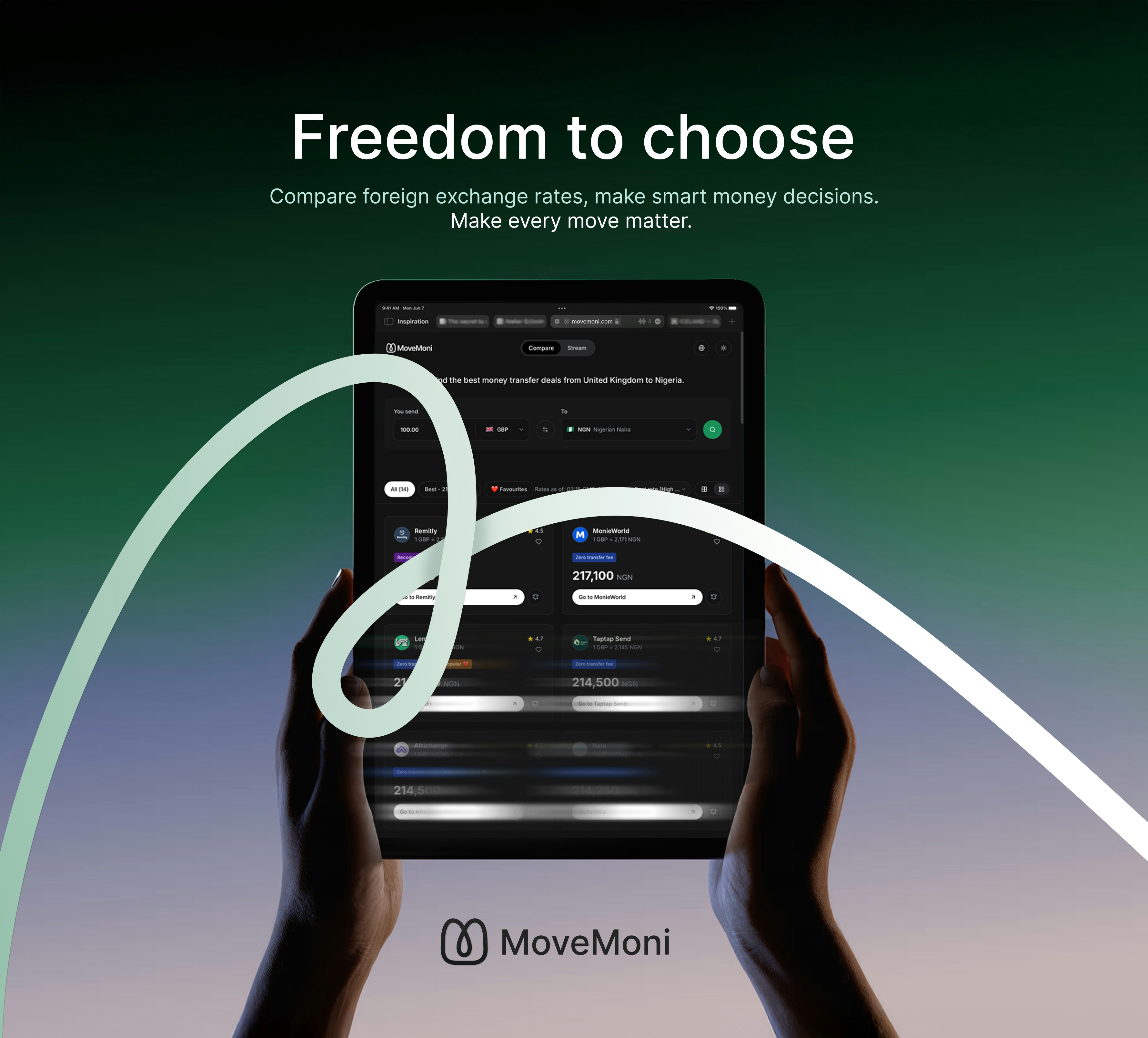 وسائط movemoni - قارن أسعار تحويل الأموال 2
